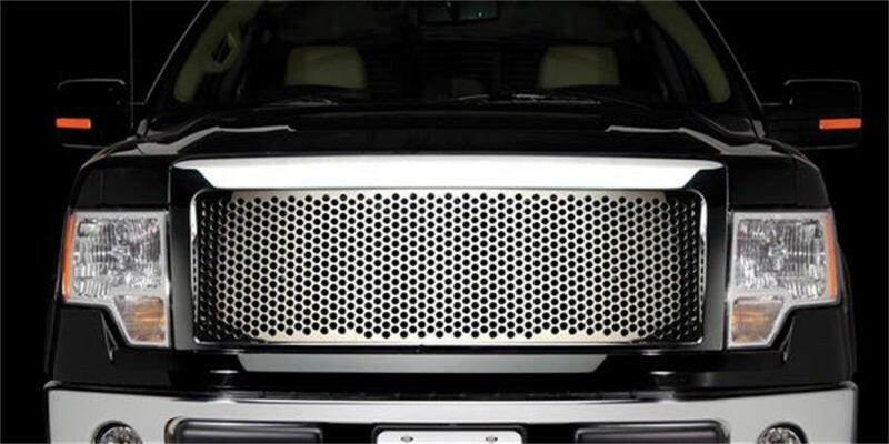 Putco 09-12 Ford F-150 (Bar Style) - Punch Grille Insert - Cut to Fit Design Designer FX Grilles Grilles Putco