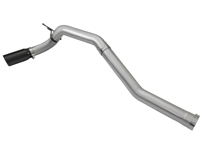 aFe LARGE Bore HD DPF-Back SS Exhaust w/ Black Tip 2016 Nissan Titan XD V8-5.0L (td) DPF Back aFe