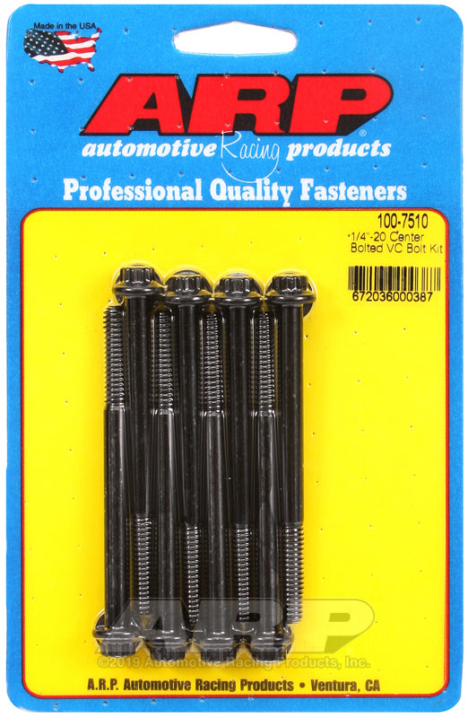 ARP 1/4-20 center bolted 12pt valve cover bolt kit Hardware Kits - Other ARP