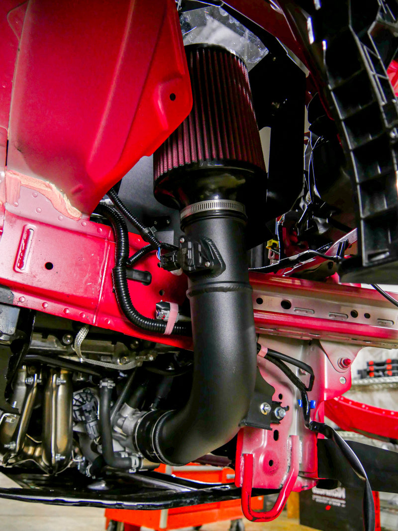 Mishimoto 2022+ Subaru WRX Performance Air Intake - Oiled Filter - Micro-Wrinkle Black Cold Air Intakes Mishimoto