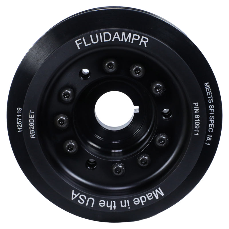 Fluidampr Nissan RB26DET Phase-2 BCNR33 GT-R / BNR-34 GT-R Steel Internally Balanced Damper Crankshaft Dampers Fluidampr