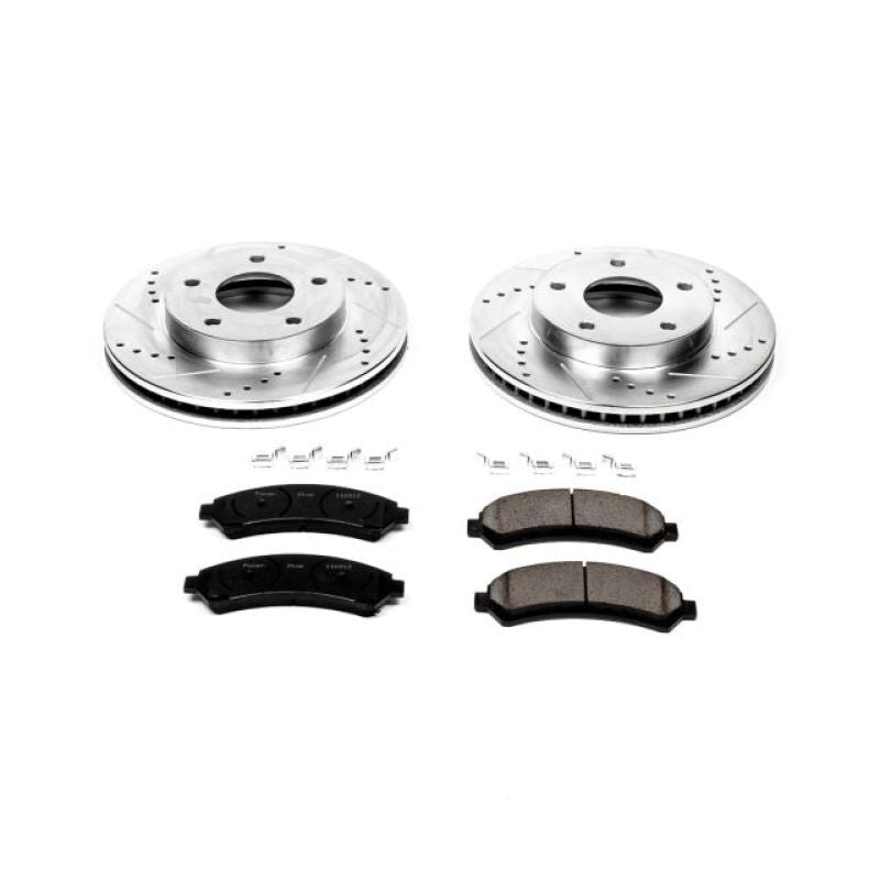 Power Stop 97-05 Chevrolet Blazer Front Z23 Evolution Sport Brake Kit Brake Kits - Performance D&S PowerStop