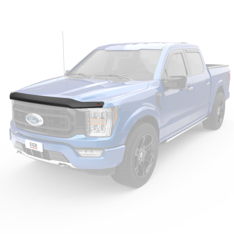 EGR 2021+ Ford F150 Superguard Hood Shield - Matte Black (303581) Body Side Moldings EGR