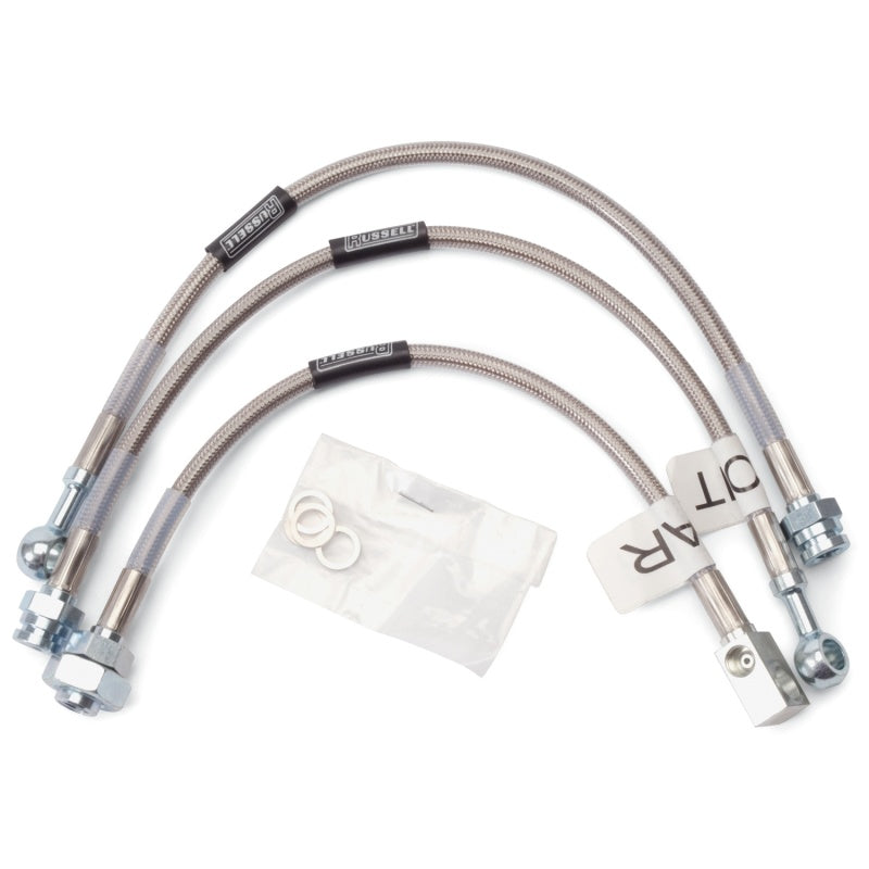 Russell Performance 98-02 Pontiac Firebird (without Traction Control) Brake Line Kit Brake Line Kits Russell