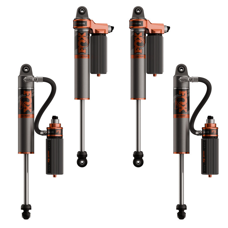 Fox 2018+ Jeep Wrangler JL3.0 Factory Race Live Valve (Connected Sus.) Coilover Kit - 3.5-4.5in Lift Coilovers FOX