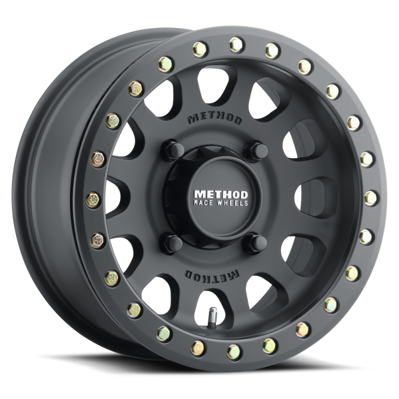 Method MR401 UTV Beadlock 15x7 / 5+2/38mm Offset / 4x156 / 132mm CB Matte Black Wheel Wheels - Cast Method Wheels
