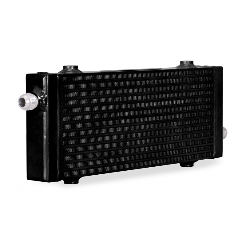 Mishimoto Universal Medium Bar and Plate Cross Flow Black Oil Cooler Oil Coolers Mishimoto