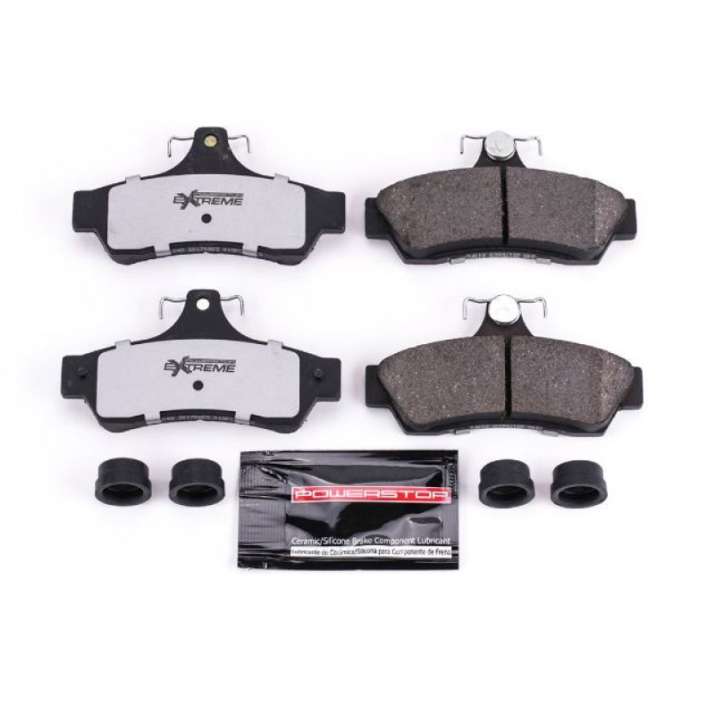 Power Stop 04-06 Pontiac GTO Rear Z26 Extreme Street Brake Pads w/Hardware Brake Pads - Performance PowerStop