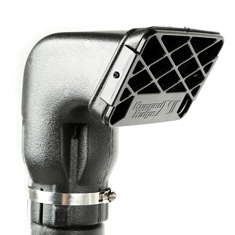 Rugged Ridge XHD Low/High Mount Snorkel System Diesel 07-18 Jeep Wrangler JK Air Intake Components Rugged Ridge