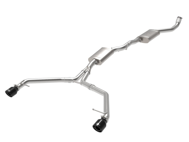 aFe MACH Force-Xp 13-16 Audi Allroad L4 SS Cat-Back Exhaust w/Black Tips Catback aFe