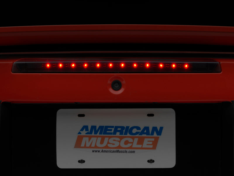 Raxiom 99-04 Ford Mustang Excluding Cobra Axial Series LED Third Brake Light (Smoked) Brake Lights Raxiom