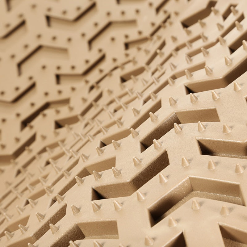 Rugged Ridge Floor Liner Front Tan 2011-2012 Ford F-250 / F-350 Regular / Extended Floor Mats - Rubber Rugged Ridge