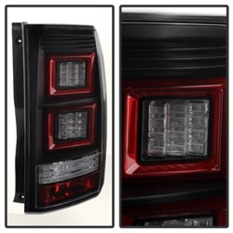 Spyder Land Rover Discovery 3 LR3 05-09 Light Bar LED Tail Lights Black ALT-YD-LRD05-LED-BK Tail Lights SPYDER