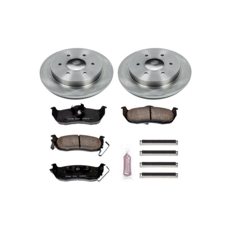 Power Stop 04-10 Infiniti QX56 Rear Autospecialty Brake Kit Brake Kits - OE PowerStop