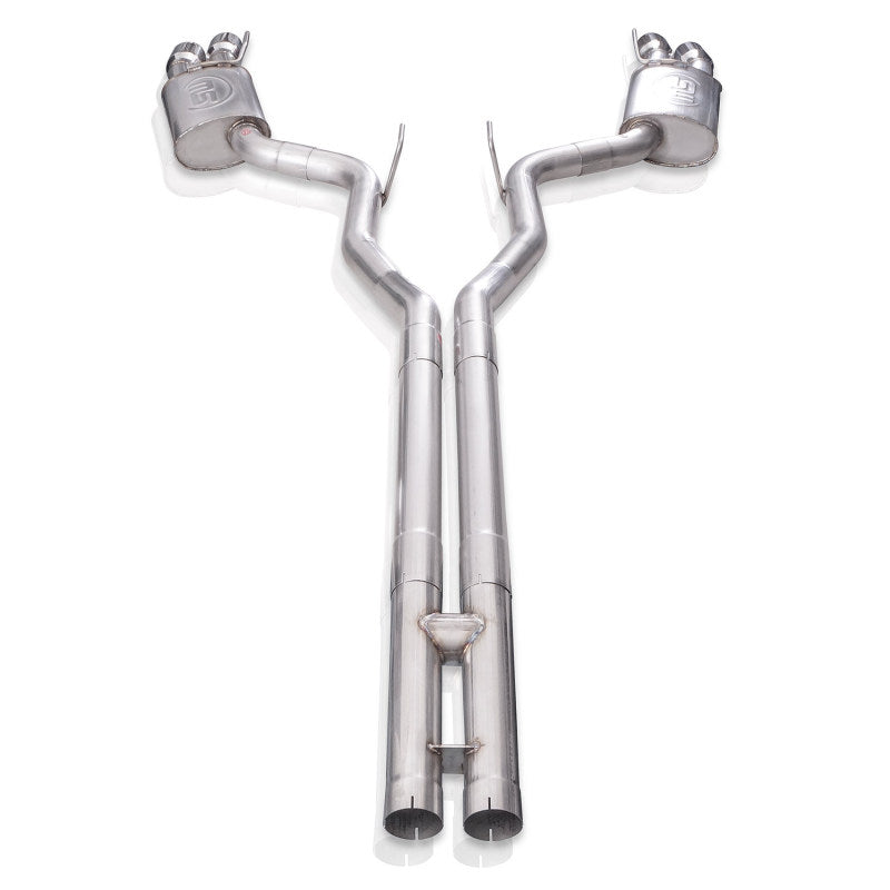 Stainless Works 18+ Ford Mustang GT Redline H-Pipe Performance Connect Cat-Back Exhaust Catback Stainless Works