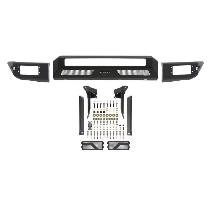 Westin 14-21 Toyota Tundra Pro-Mod Front Bumper - Tex. Blk Bumpers - Steel Westin