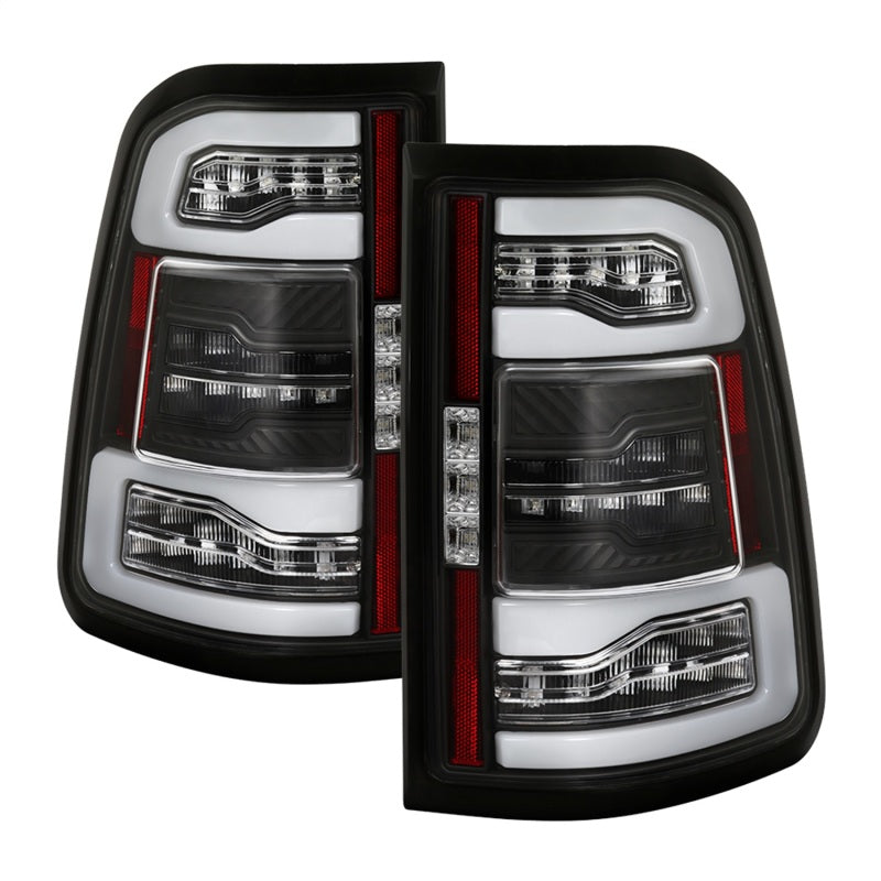Spyder Dodge Ram 19-20 LED Tail Light Black ALT-YD-DR19HAL-SEQ-BK Tail Lights SPYDER
