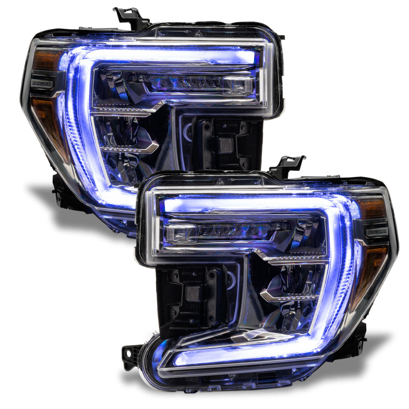 Oracle 19-21 GMC Sierra 1500 RGB+W Headlight DRL Upgrade Kit - ColorSHIFT w/o Controller Headlights ORACLE Lighting