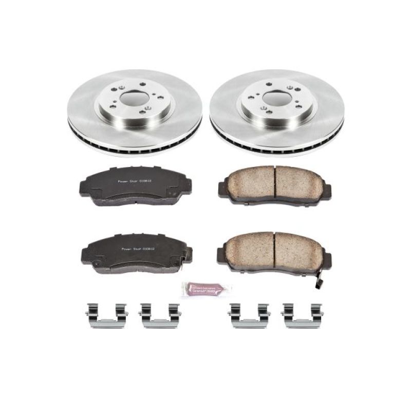 Power Stop 11-14 Acura TSX Front Autospecialty Brake Kit Brake Kits - OE PowerStop