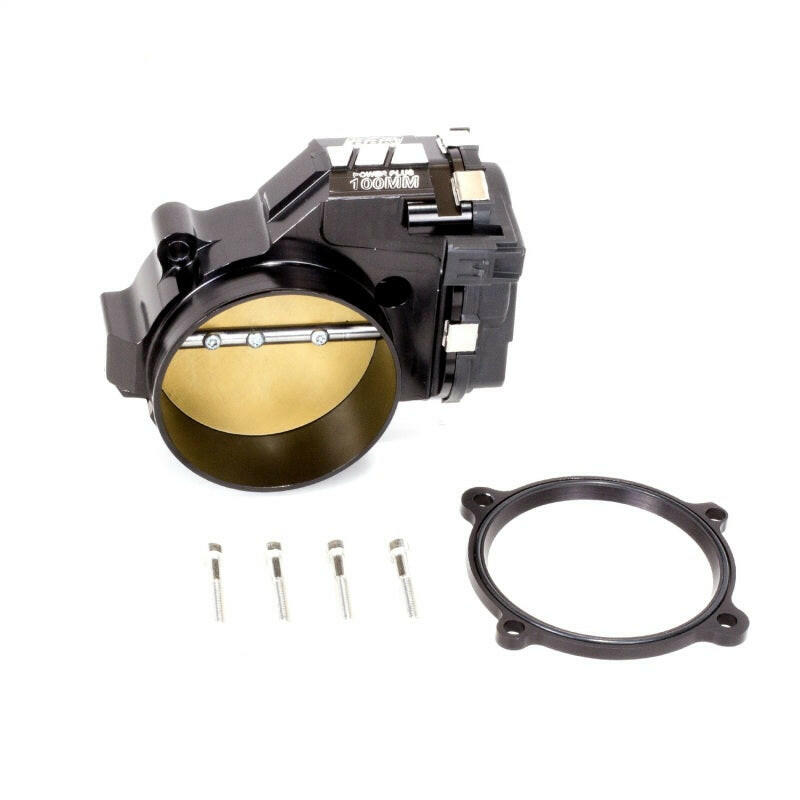 BBK 15-20 Dodge Hellcat 6.2L 100mm Black Billet Series Throttle Body (CARB EO 2016 Only) Throttle Bodies BBK