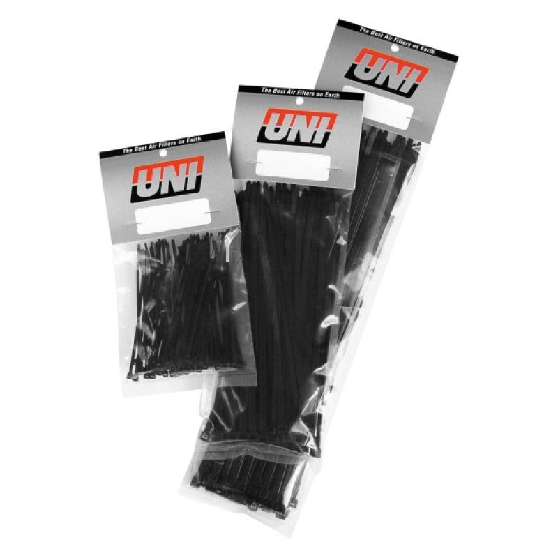 Unifilter 4in Cable Ties - 50pcs Air Intake Components Uni Filter