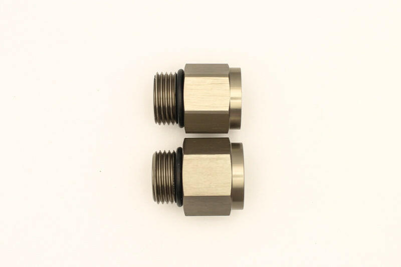 DeatschWerks DW350iL 8ORB Male to Metric Female Plumbing Kit to Replace Bosch 044 (Incl. O-Ring) Fittings DeatschWerks