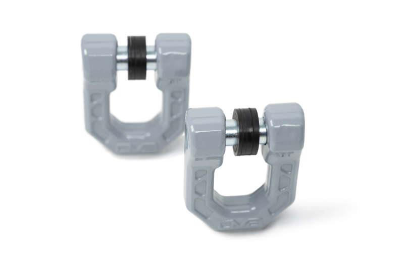 DV8 Offroad Elite Series D-Ring Shackles - Pair (Gray) Bumper Accessories DV8 Offroad
