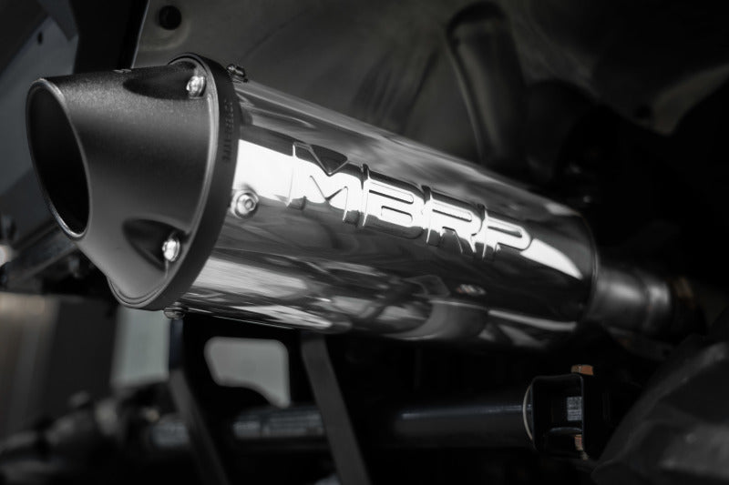 MBRP 2015 Polaris Hawkeye 325/Sportsman ETX 5in Single Slip-On Performance Series Exhaust Catback MBRP