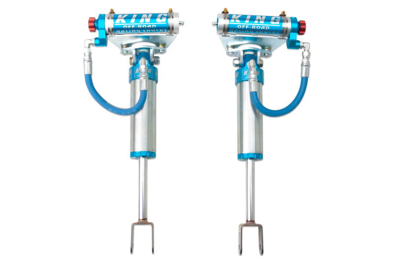 King Shocks 2011+ Chevrolet Silverado 2500/3500/HD Front 2.5 Dia Remote Res Shock w/Adjuster (Pair) Shocks and Struts King Shocks