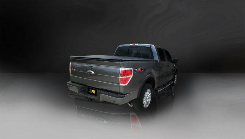 Corsa 2009-2010 Ford F-150 4.6L V8 Polished Sport Cat-Back Exhaust Catback CORSA Performance