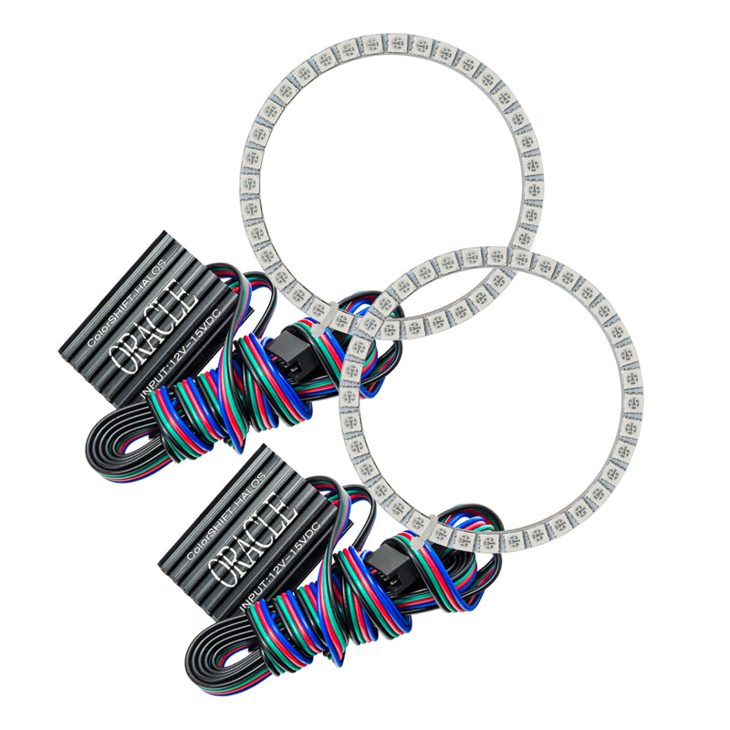 Oracle Toyota Tundra 14-18 LED Fog Halo Kit - ColorSHIFT Fog Lights ORACLE Lighting
