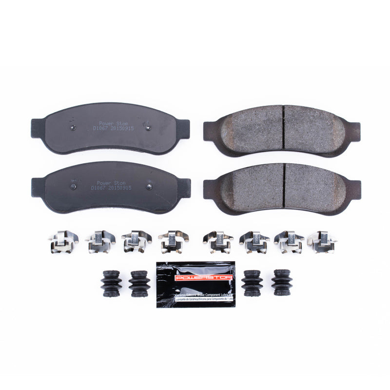 Power Stop 07-10 Ford F-250 Super Duty Rear Z23 Evolution Sport Brake Pads w/Hardware Brake Pads - Performance PowerStop