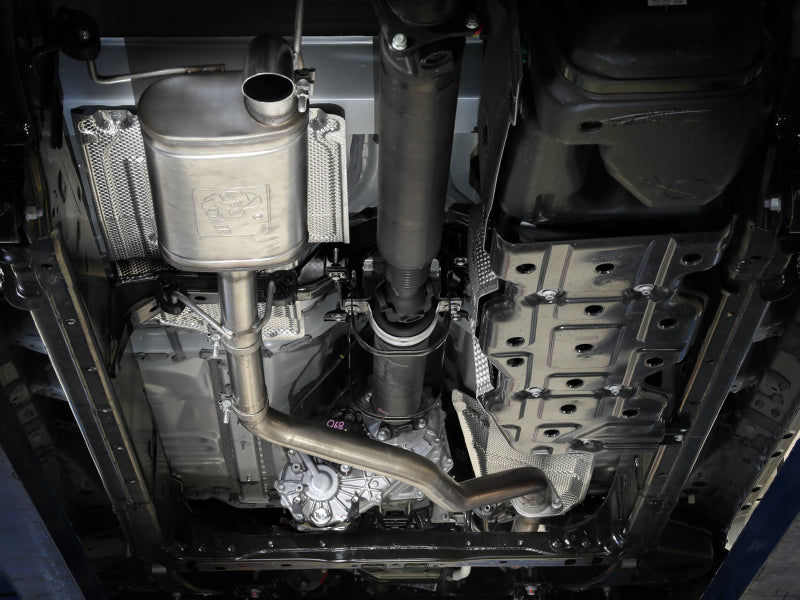 aFe 2024 Toyota Tacoma L4-2.4L ROCK BASHER 2.5in 409 Stainless Steel Cat-Back Exhaust System Catback aFe