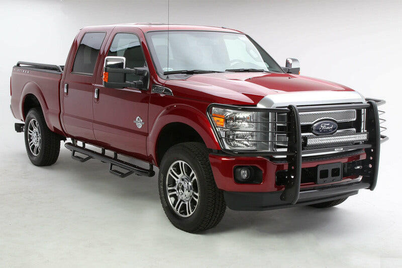 Go Rhino 00-04 Ford Excursion 3000 Series StepGuard - Black (Center Grille Guard Only) Grille Guards Go Rhino