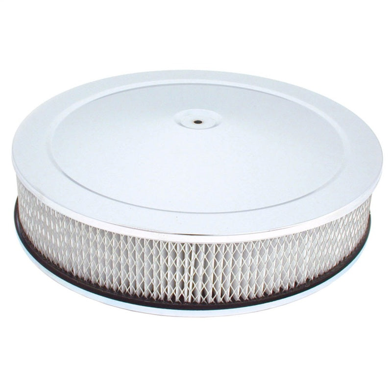 Spectre Air Cleaner 14in. x 3in. / Chrome - Paper Air Filters - Universal Fit Spectre