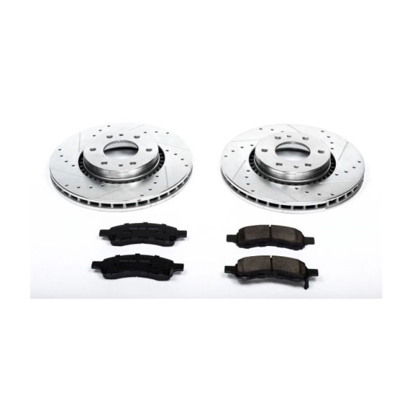Power Stop 06-07 Buick Rainier Front Z23 Evolution Sport Brake Kit Brake Kits - Performance D&S PowerStop