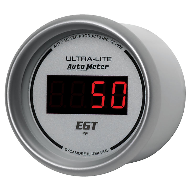 Autometer Ultra-Lite 52MM 0-2000 Degree Digital Pyrometer Gauges AutoMeter