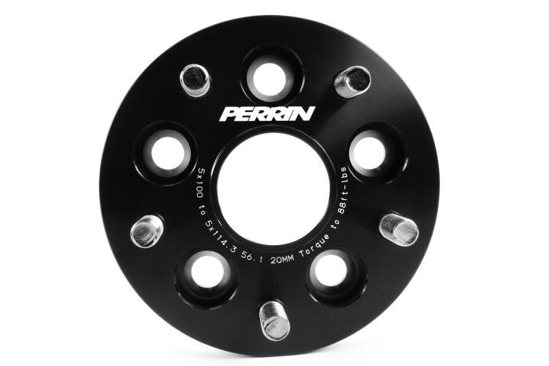 PERRIN Subaru/Toyota/Scion 20mm Wheel Adapter (Bolt-On Type) 5x100 to 5x114.3 w/56mm Hub - Pair Wheel Spacers & Adapters Perrin Performance