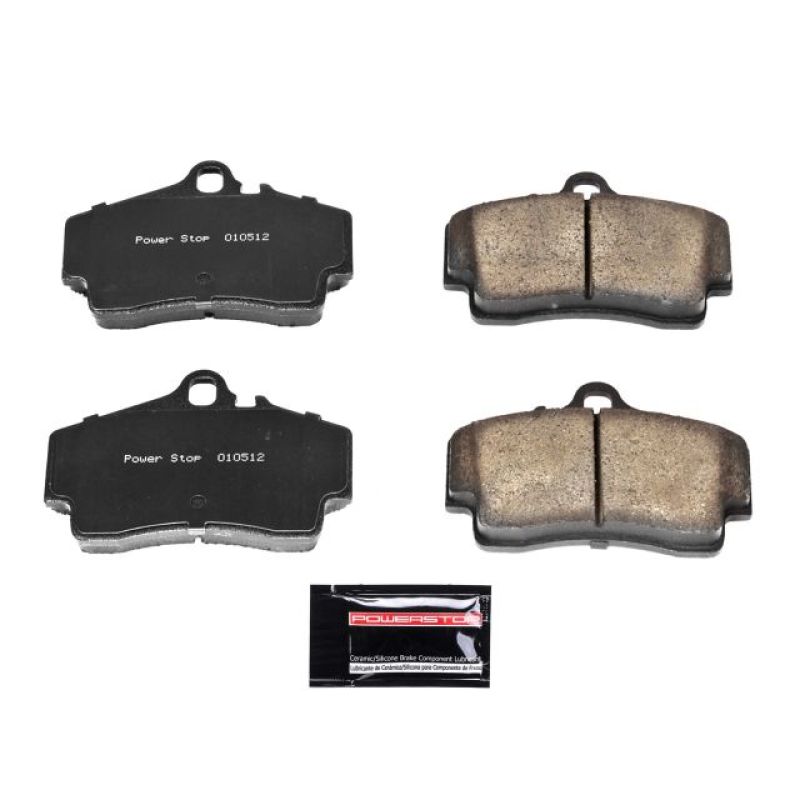 Power Stop 99-08 Porsche 911 Rear Z23 Evolution Sport Brake Pads w/Hardware Brake Pads - Performance PowerStop