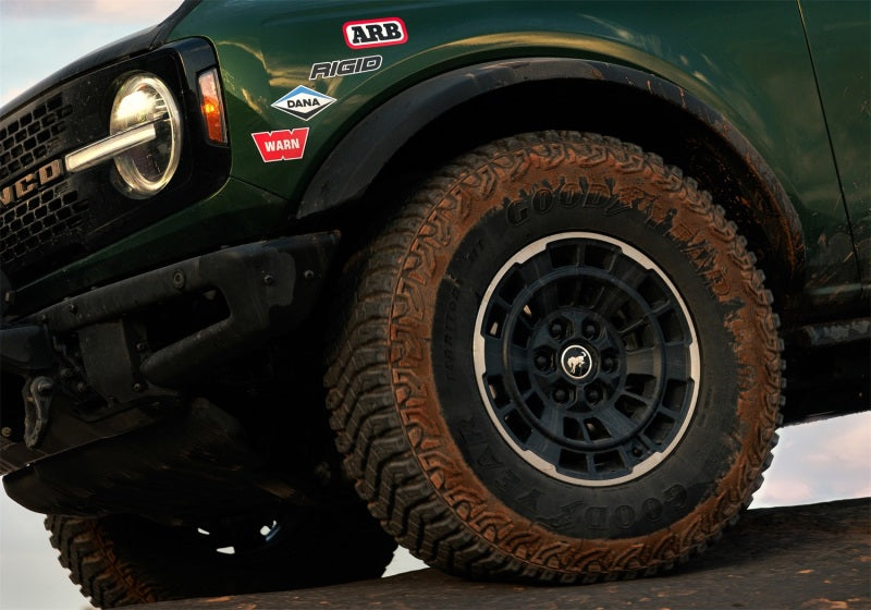 Ford Racing 21-24 Bronco 17in x 8.5in Machined Face Wheel Kit Wheels - Cast Ford Racing