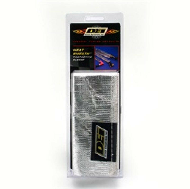 DEI Heat Sheath 1in x 3ft - Aluminized Sleeving - Sewn Edge Thermal Sleeves DEI