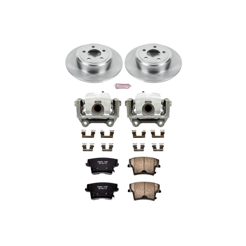 Power Stop 05-19 Chrysler 300 Rear Autospecialty Brake Kit w/Calipers Brake Kits - OE PowerStop