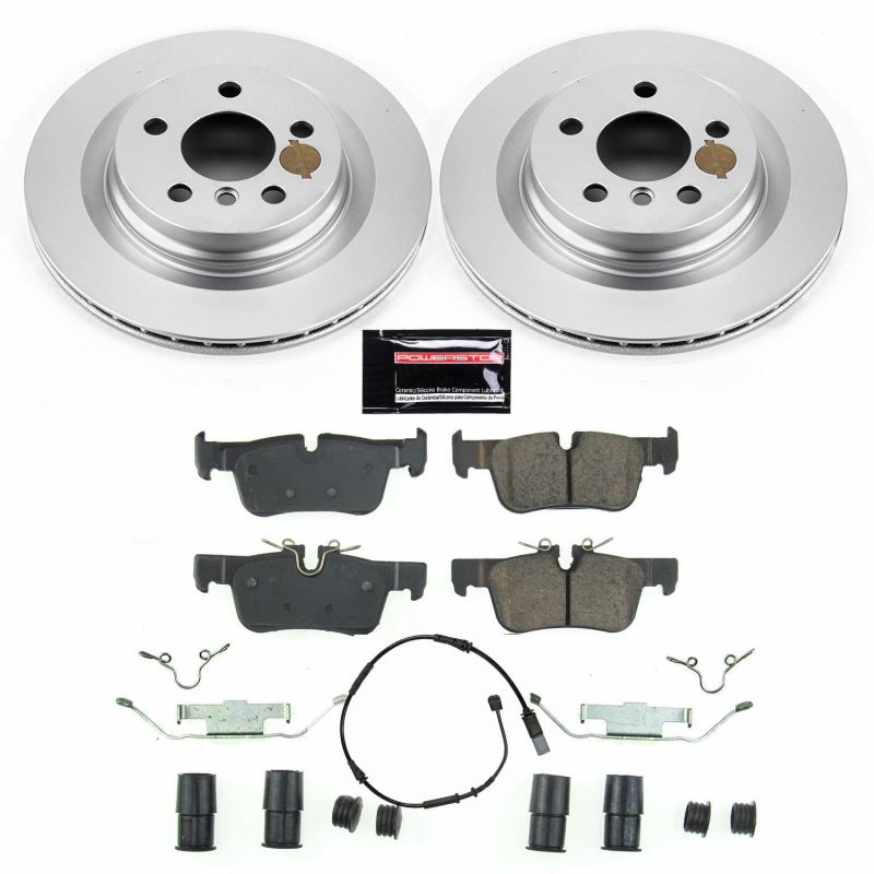 Power Stop 16-19 BMW X1 Rear Z23 Evolution Sport Coated Brake Kit Brake Kits - Performance D&S PowerStop