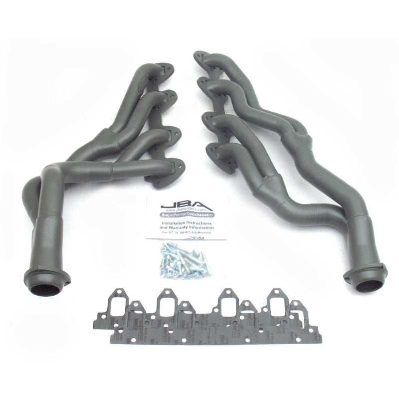 JBA 67-70 Ford Mustang 390-428 FE 1-3/4in-2-1/2in Primary Ti Ctd Tri Y Header Headers & Manifolds JBA