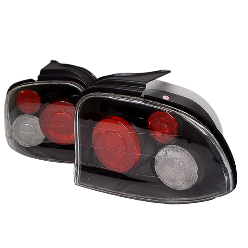 Spyder Dodge Neon 95-99 Euro Style Tail Lights Black ALT-YD-DN95-BK Tail Lights SPYDER