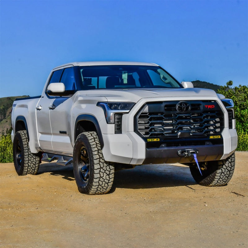 Superwinch 22-24 Toyota Tundra Hidden Winch Mount - Black Grille Guards Superwinch