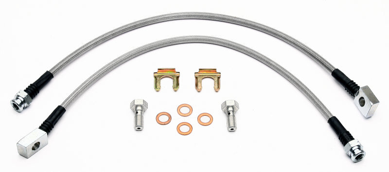 Wilwood Flexline Kit 97-03 Corvette w/ OEM Front Caliper Brake Line Kits Wilwood