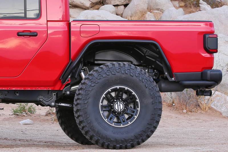 Fabtech 20-21 Jeep Gladiator 4WD Rear Steel Tube Fenders Fender Flares Fabtech