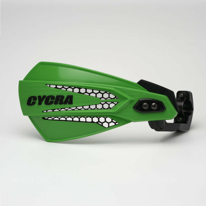 Cycra MX-Race Handguard - Green/Black Hand Guards Cycra
