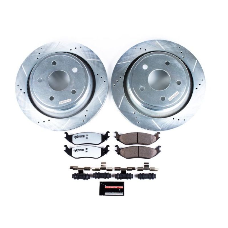 Power Stop 11-18 Ram 1500 Rear Z36 Truck & Tow Brake Kit Brake Kits - Performance D&S PowerStop
